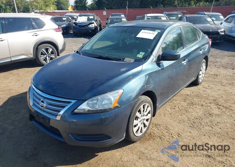 2014 Nissan Sentra Sv from USA, damaged, VIN 3N1AB7APXEY276947